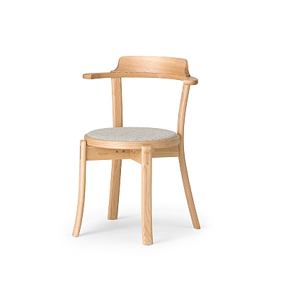 RUNT OM CHAIR（UPHOLSTERED SEAT） / ルントオム チェア （座張） ( カンディハウス / CondeHouse )