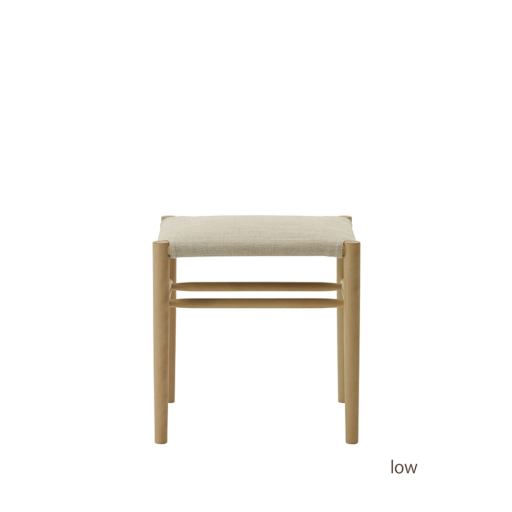 LIGHTWOOD STOOL LOW/MID/HIGH UPHOLSTERED SEAT｜マルニ木工 