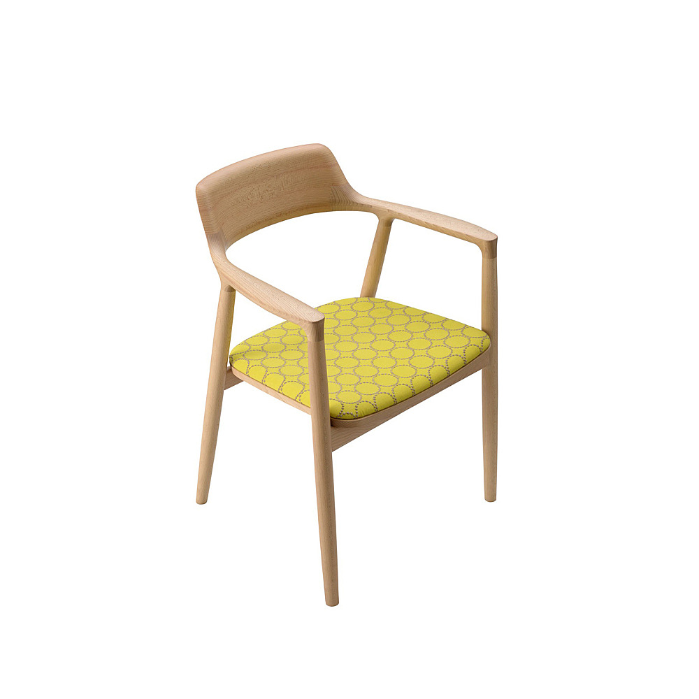 HIROSHIMA ARM CHAIR UPHOLSTERED SEAT｜マルニ木工｜コンフォートQ｜阪急百貨店のインテリアショップ