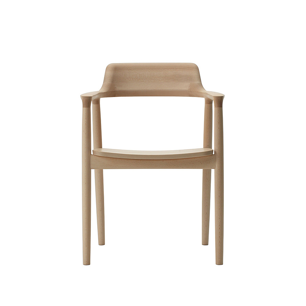 HIROSHIMA ARM CHAIR WOODEN SEAT｜マルニ木工｜コンフォートQ｜阪急