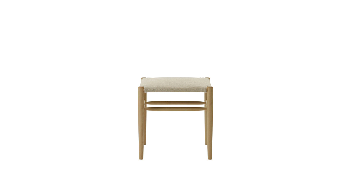 LIGHTWOOD STOOL LOW/MID/HIGH UPHOLSTERED SEAT 