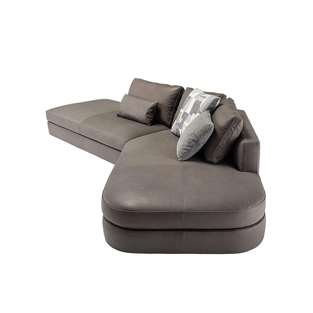 MILAN 180 ARMLESS ROUND SOFA HALF PENINSULA｜アルフレックス