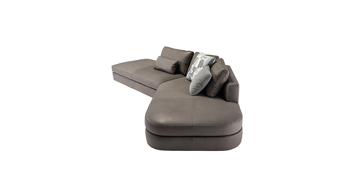 MILAN 180 ARMLESS ROUND SOFA HALF PENINSULA｜アルフレックス