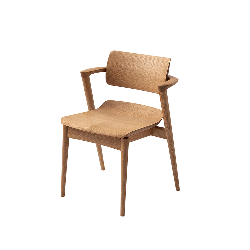 SEOTO-EX SEMI ARM CHAIR WOOD SEAT｜飛騨産業｜コンフォートQ｜阪急百貨店のインテリアショップ