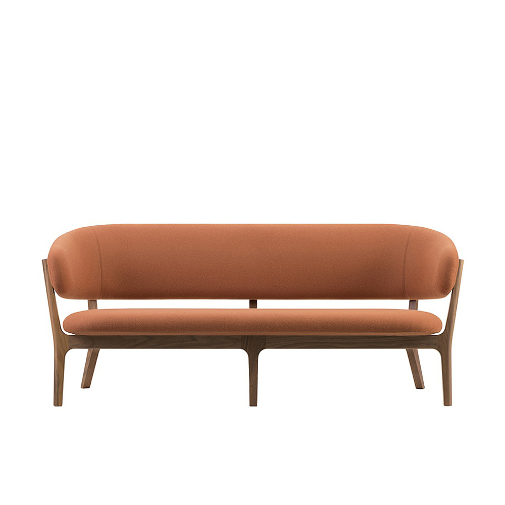 ROUNDISH TWO SEATER SOFA｜マルニ木工｜コンフォートQ｜阪急百貨店のインテリアショップ