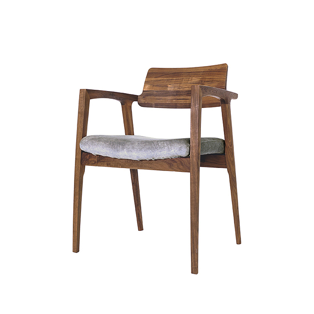 KOTI ARM CHAIR WOOD BACK/UPHOLSTERED SEAT｜冨士ファニチア｜コンフォートQ｜阪急百貨店のインテリアショップ